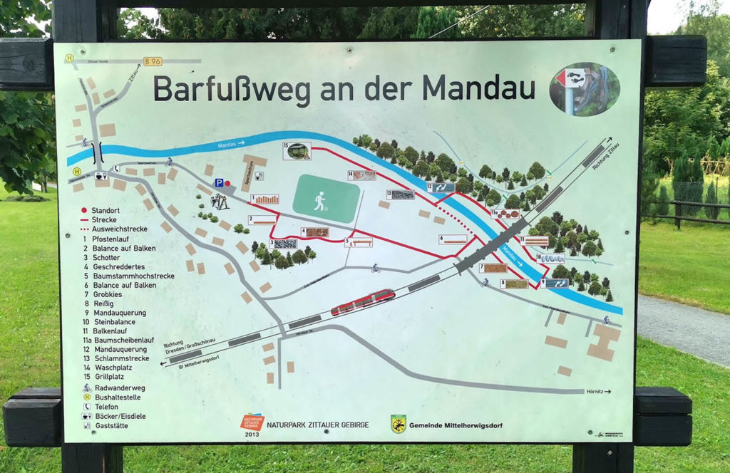 Barfußweg Mittelherwigsdorf