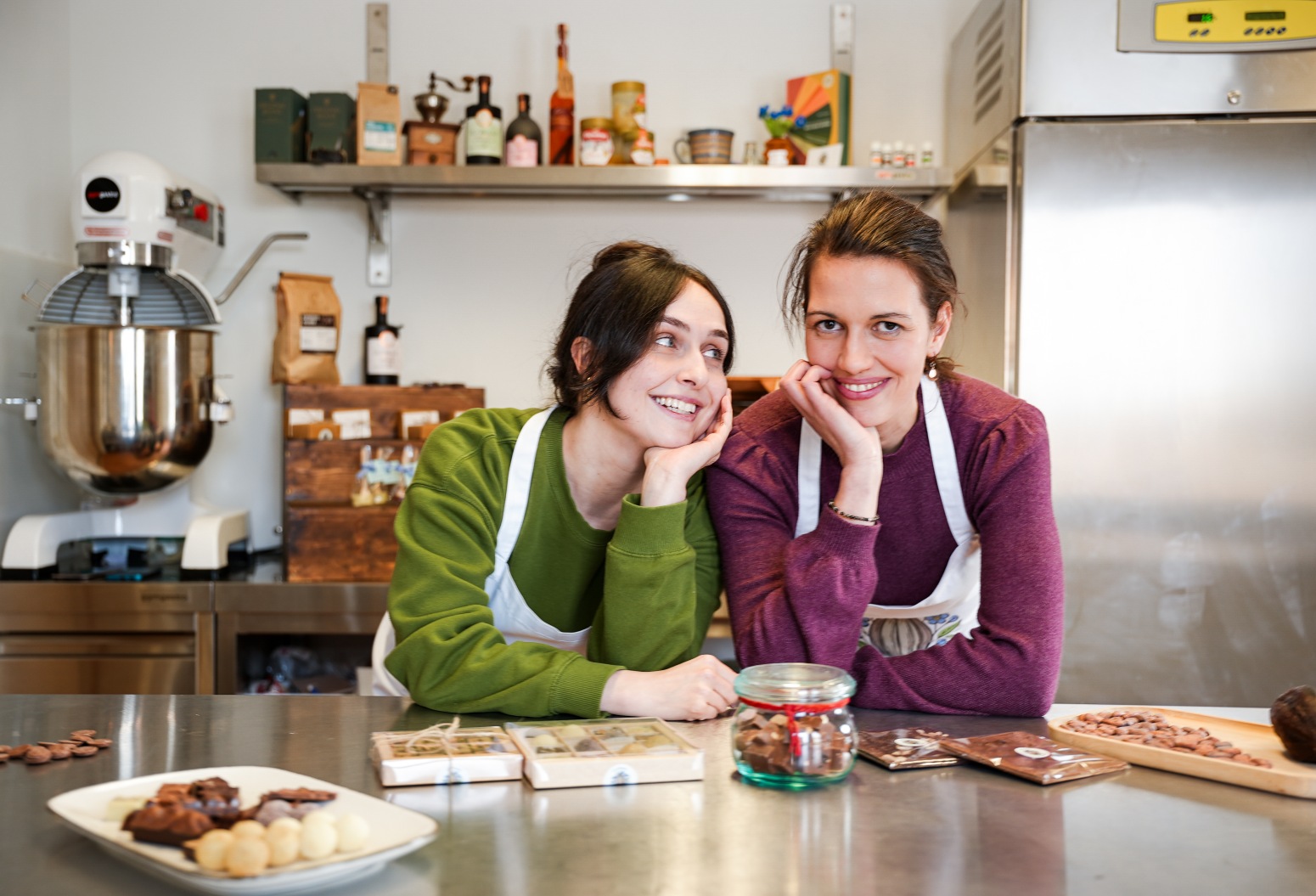 Confiserie Vergissmeinnicht – Zu Besuch bei Maria & Sophia die Schokoladenmacherinnen
