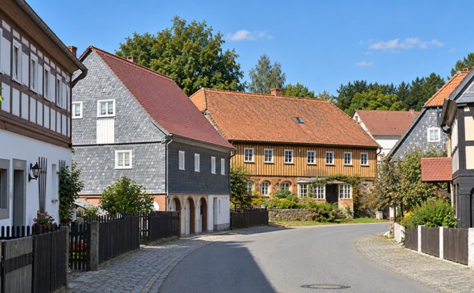 Fachwerkhaeuser an der Obercunnersdorfer Hauptstrasse 2 aktuell 1