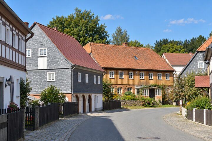 Fachwerkhaeuser an der Obercunnersdorfer Hauptstrasse 2 aktuell 1