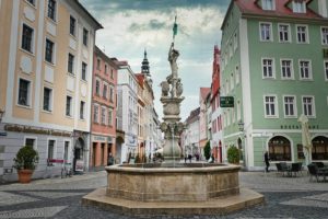 Georgsbrunnen am Görlitzer Obermarkt