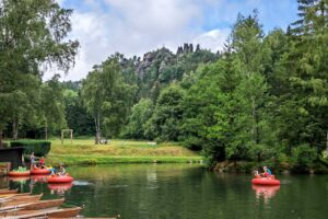 Erlebe den Gondelteich Jonsdorf im Zittauer Gebirge