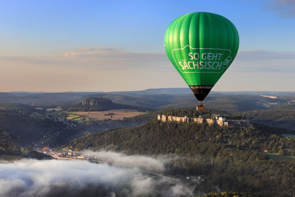 Heissluft Ballon Sachsen 6 Heissluft Ballon Sachsen 6