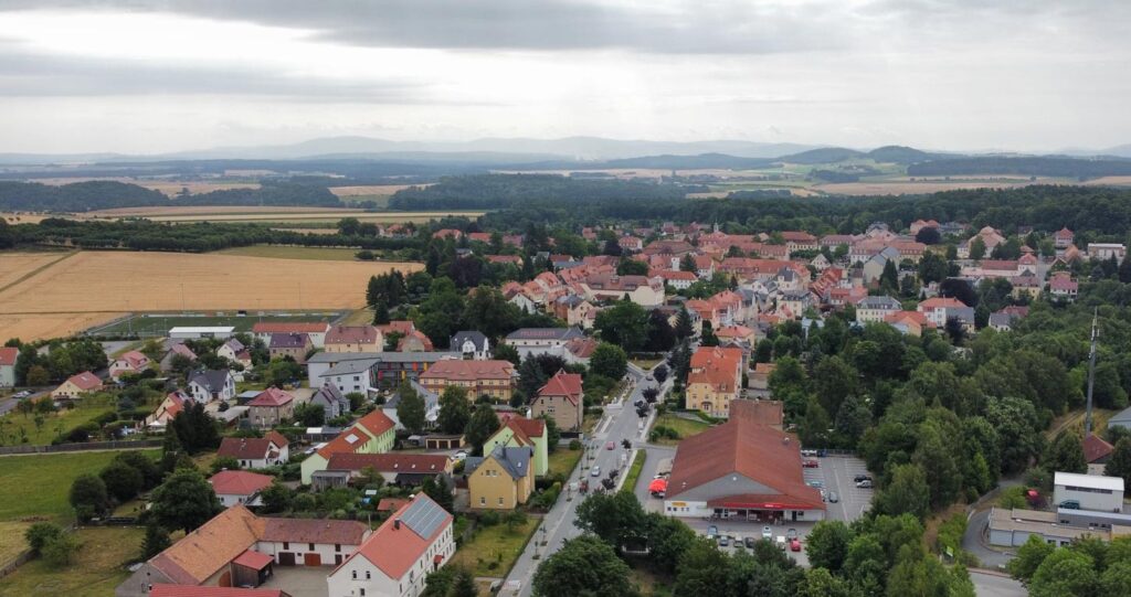 Herrnhut von oben Herrnhut von oben