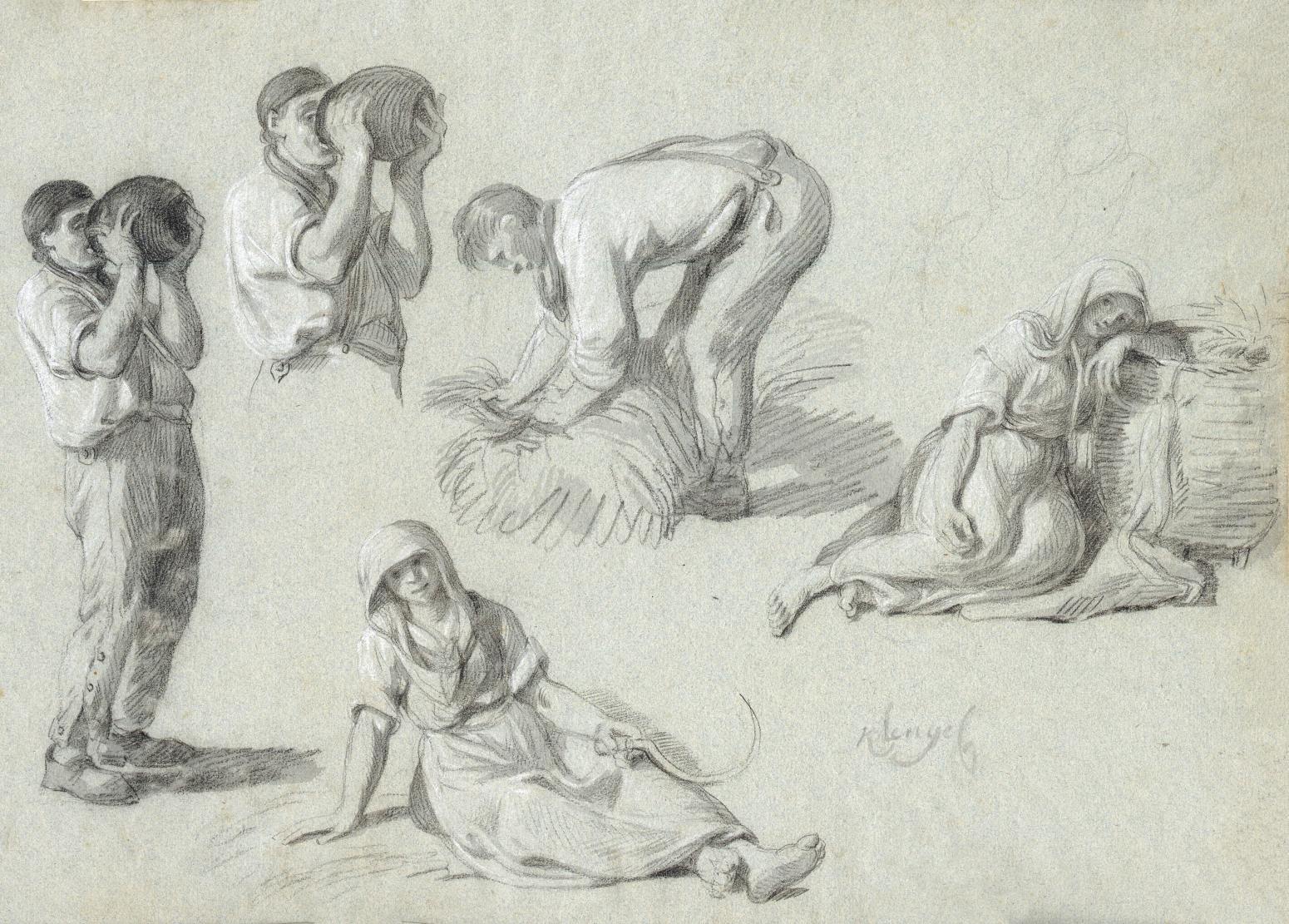 Klengel Studien v. Maennern u. Frauen bei der Feldarbeit Foto Kai Wenzel 3 Klengel Studien v. Maennern u. Frauen bei der Feldarbeit Foto Kai Wenzel 3