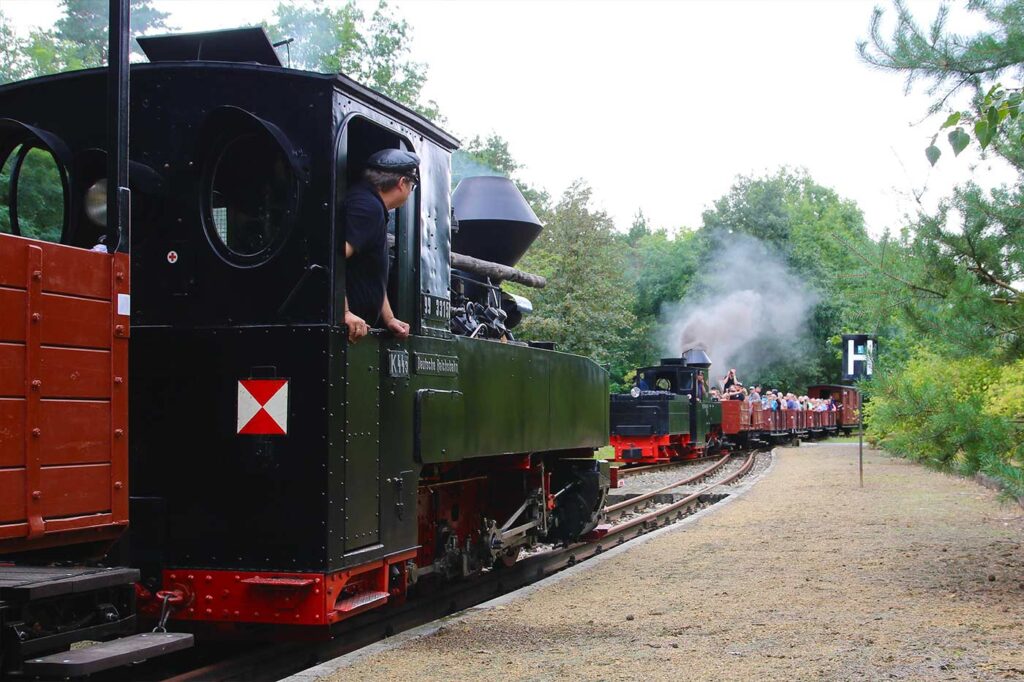 Osterdampf Waldeisenbahn Bad Muskau