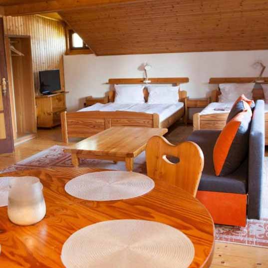 Winterurlaub in Penzion U Dvou skal