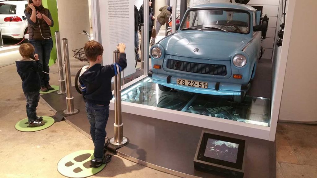 Verkehrsmuseum in Dresden mit Kindern