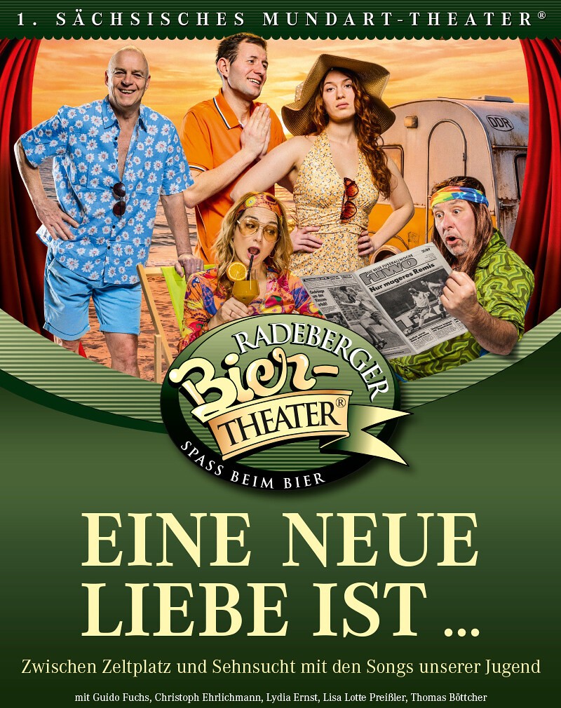 Eine neue Liebe ist … – Zwischen Zeltplatz und Sehnsucht – offizielles Programmmotiv