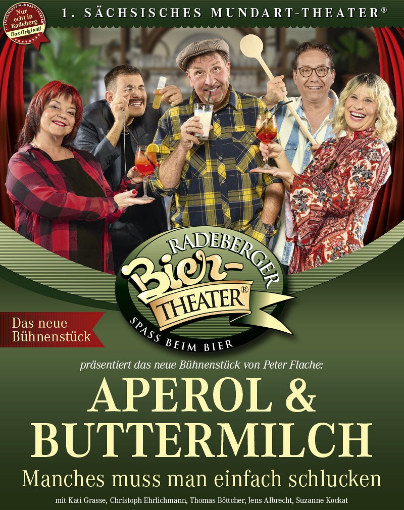 Aperol & Buttermilch – Manches muss man einfach schlucken – offizielles Programmmotiv