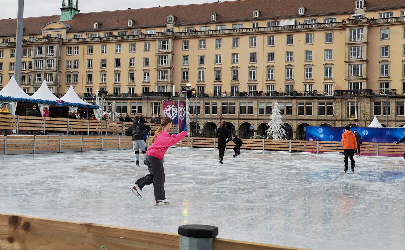 dresdner winterfest eislaufen dresdner winterfest eislaufen