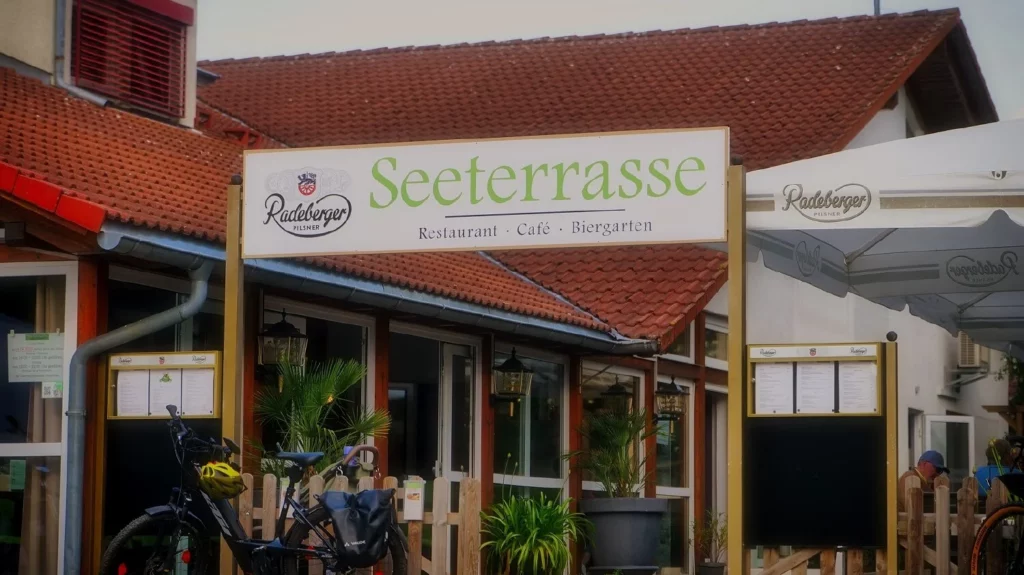 hoga seeterrasse eingang Restaurant Seeterrasse LuxOase – Eingang in Kleinröhrsdorf