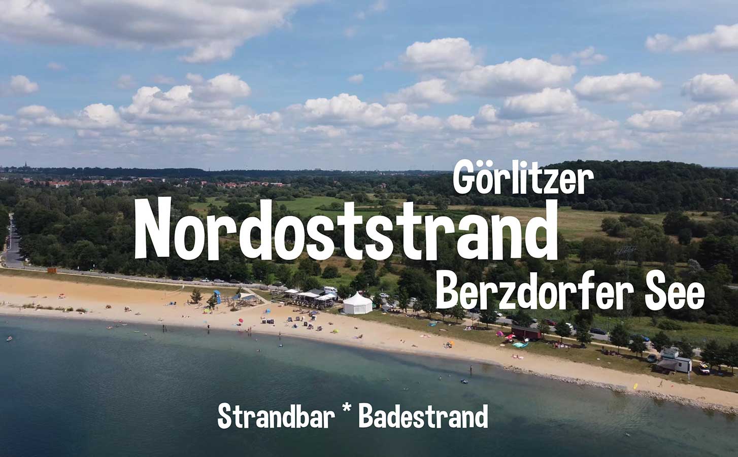 Nordoststrand am Berzdorfer See » Badestrand & Strandbar