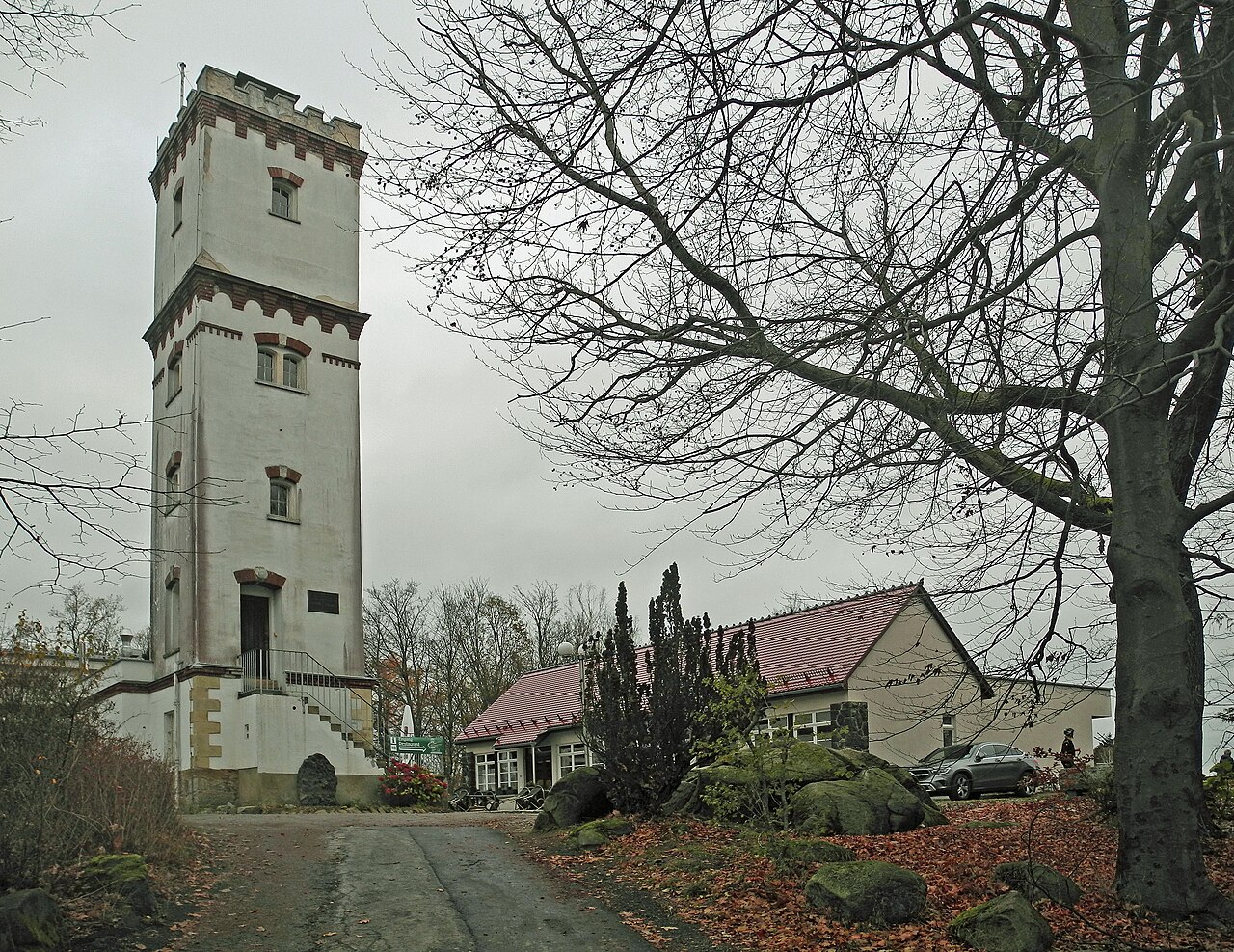 Aussichtsturm auf dem Schwedenstein bei Steina