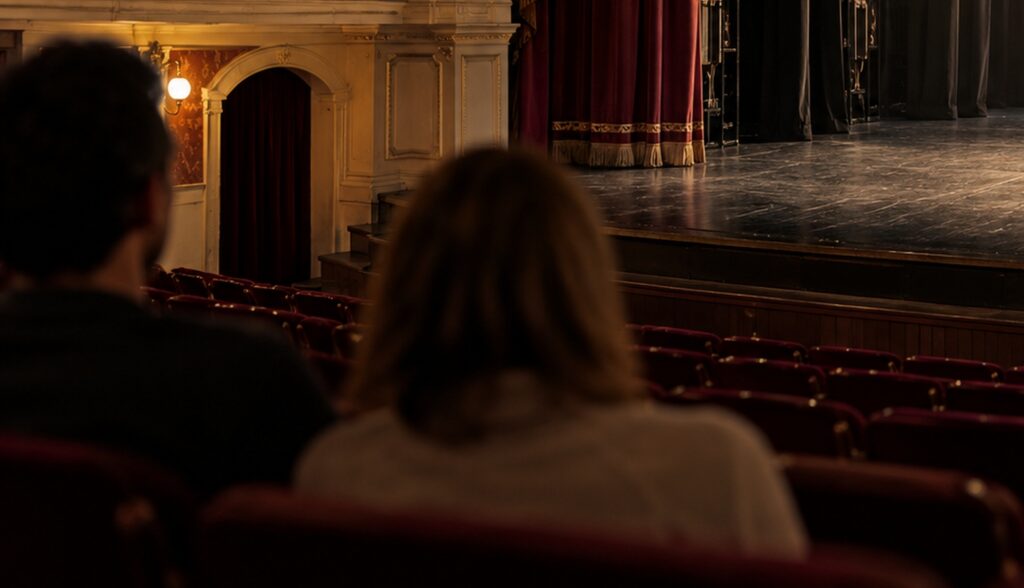 Detailaufnahme im Theater