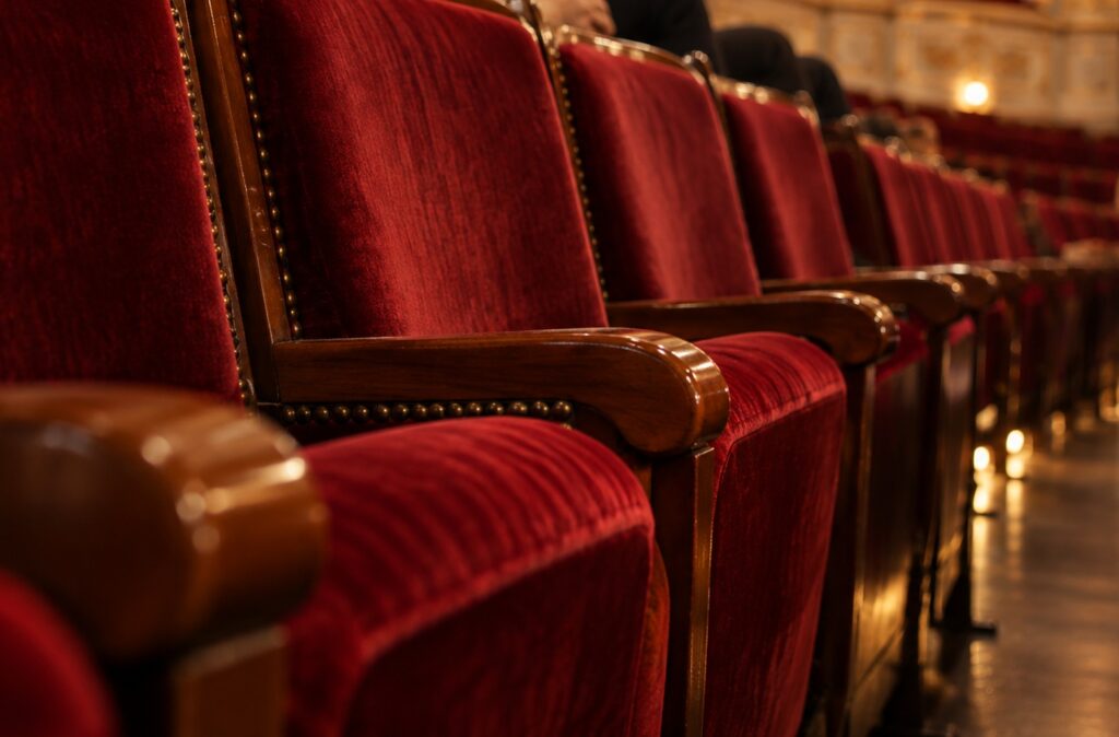 Detailaufnahme im Theater