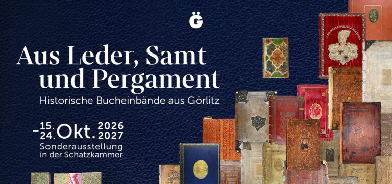 Ausstellungseröffnung »AUS LEDER, SAMT UND PERGAMENT. Historische Bucheinbände«