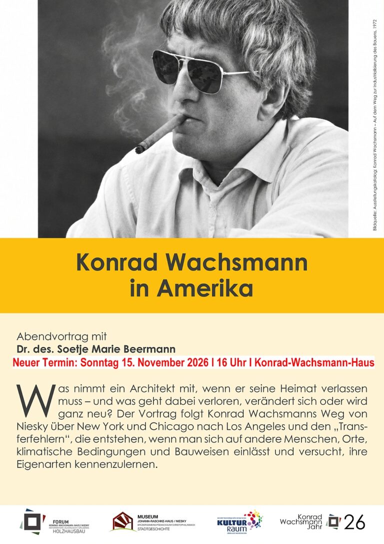 Vortrag: Wachsmann in Amerika